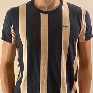HOLLISTER Striped Tee SZ S